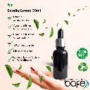 10 Botellas Gotero Pipeta Vidrio 30ml negro con tapa plateada y embudo azul