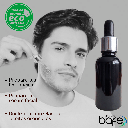 10 Botellas Gotero Pipeta Vidrio 30ml negro con tapa plateada y embudo azul